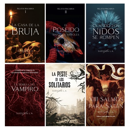 Pack 6 libros