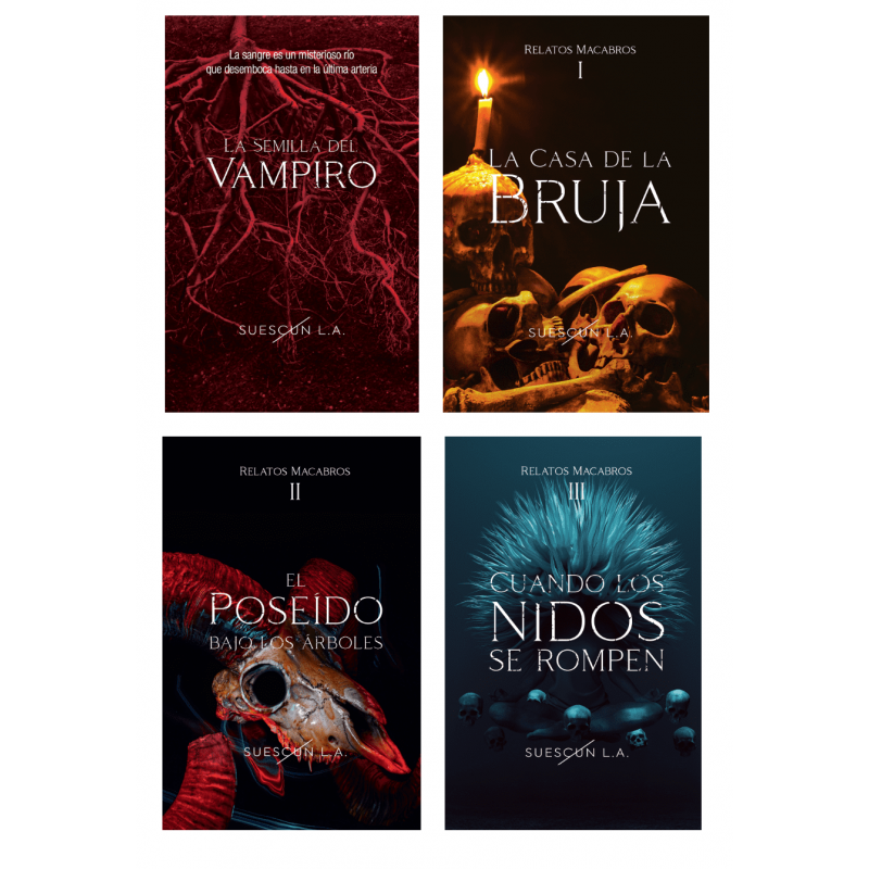 Pack Trilogía + Vampiro (4 libros)